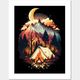 Epic camping 2 Posters and Art